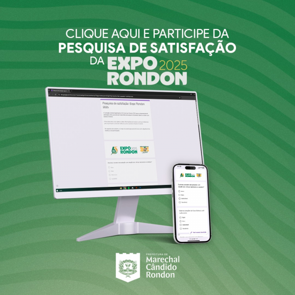 Pesquisa de satisfação: Expo Rondon 2025